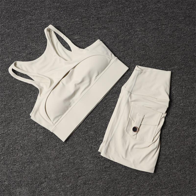Pilates Yoga Leggings - Pantalones cortos deportivos, conjuntos de Yoga,