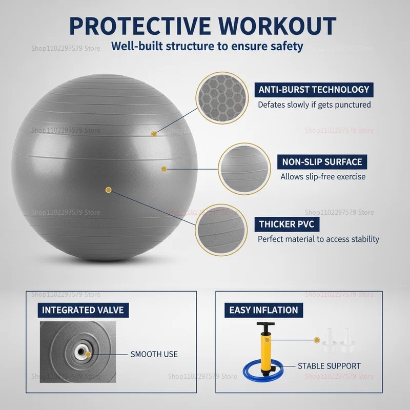 Balón de Yoga Antiexplosión co - Pilates Ball Mini reseña y precio