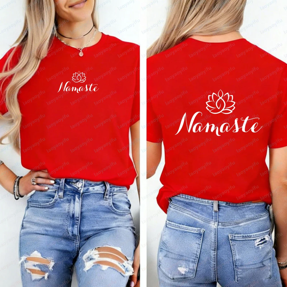 Camiseta Namaste con diseño de - Pilates Yoga Gifts reseña y precio