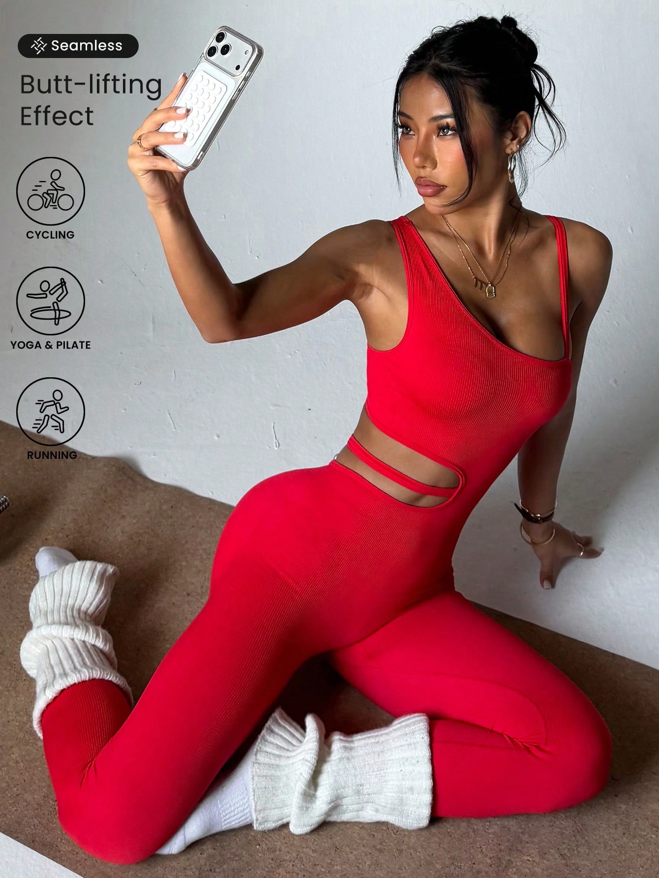 Hermoso diseño de espalda, leg - Pilates Yoga Leggings reseña y precio