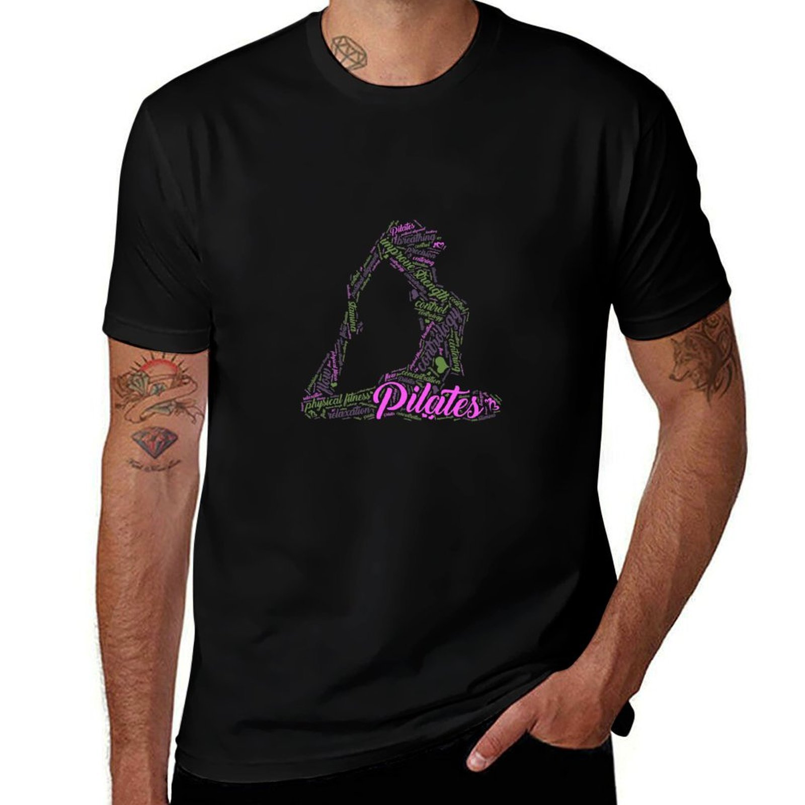 Camiseta divertida con diseño  - Pilates Yoga Gifts reseña y precio