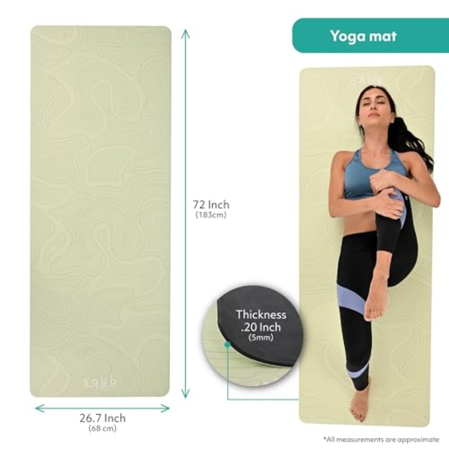 Esterilla de Yoga para Pilates - Pilates Yoga Mat Thickness reseña y precio