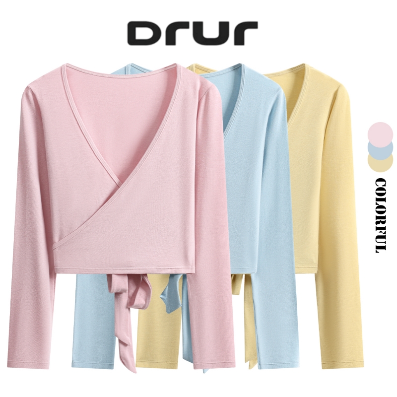 DRUR Camiseta de yoga de manga - Pilates V Yoga reseña y precio
